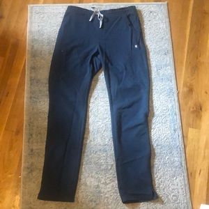 Dark Harbor Figs Scrubs Bottoms - Zola Skinny